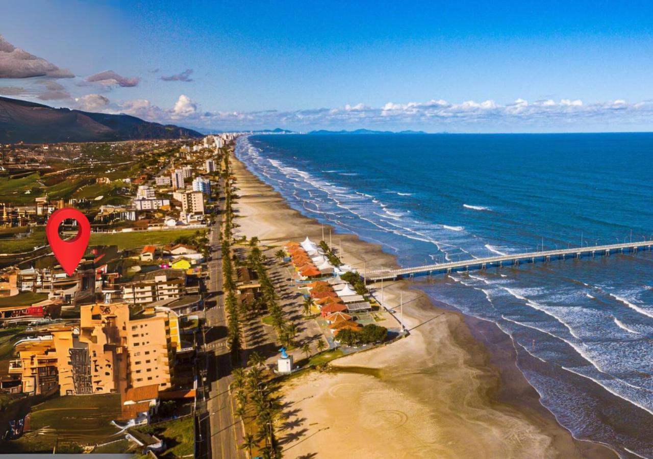 Pousada Beira Mar Mongagua Bagian luar foto