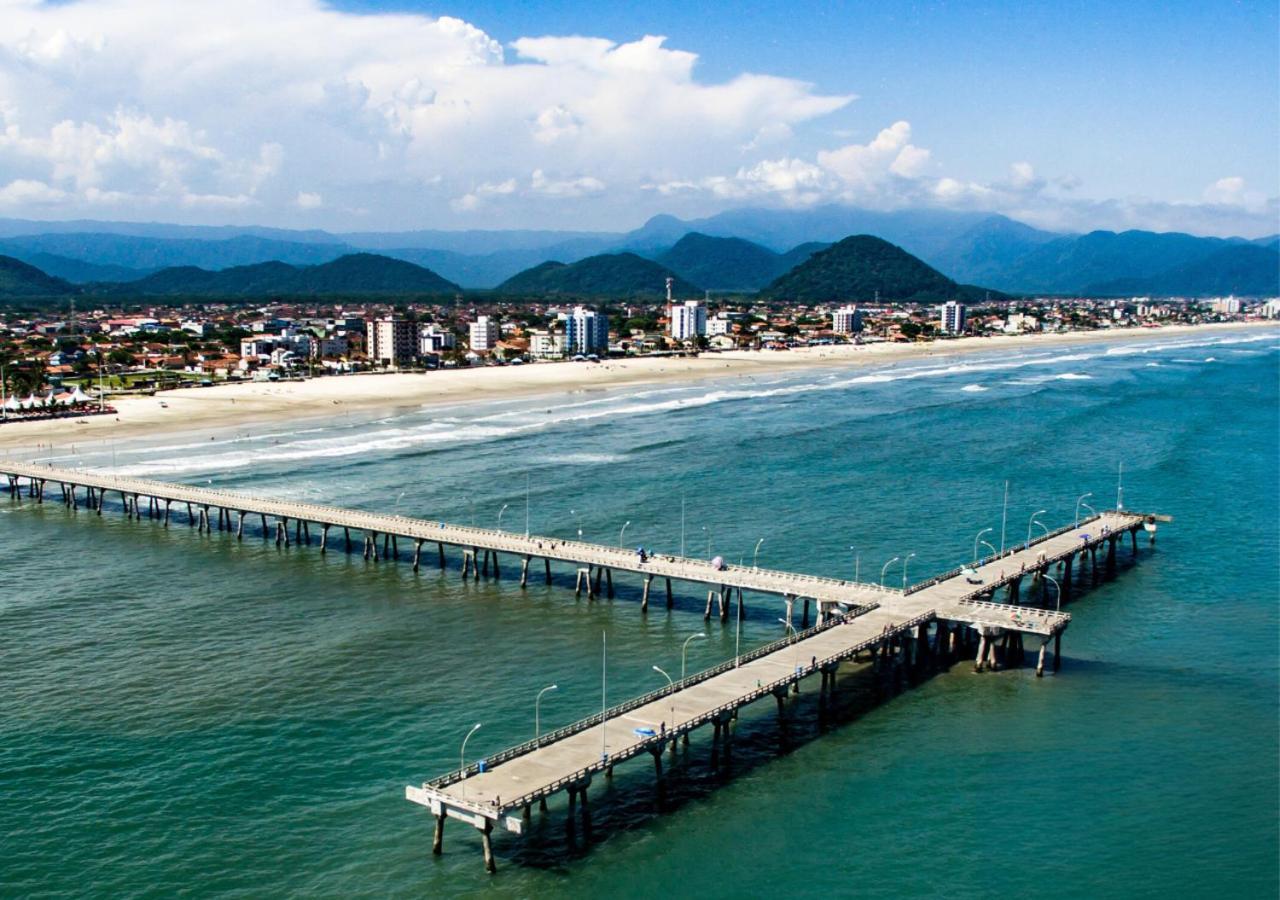 Pousada Beira Mar Mongagua Bagian luar foto