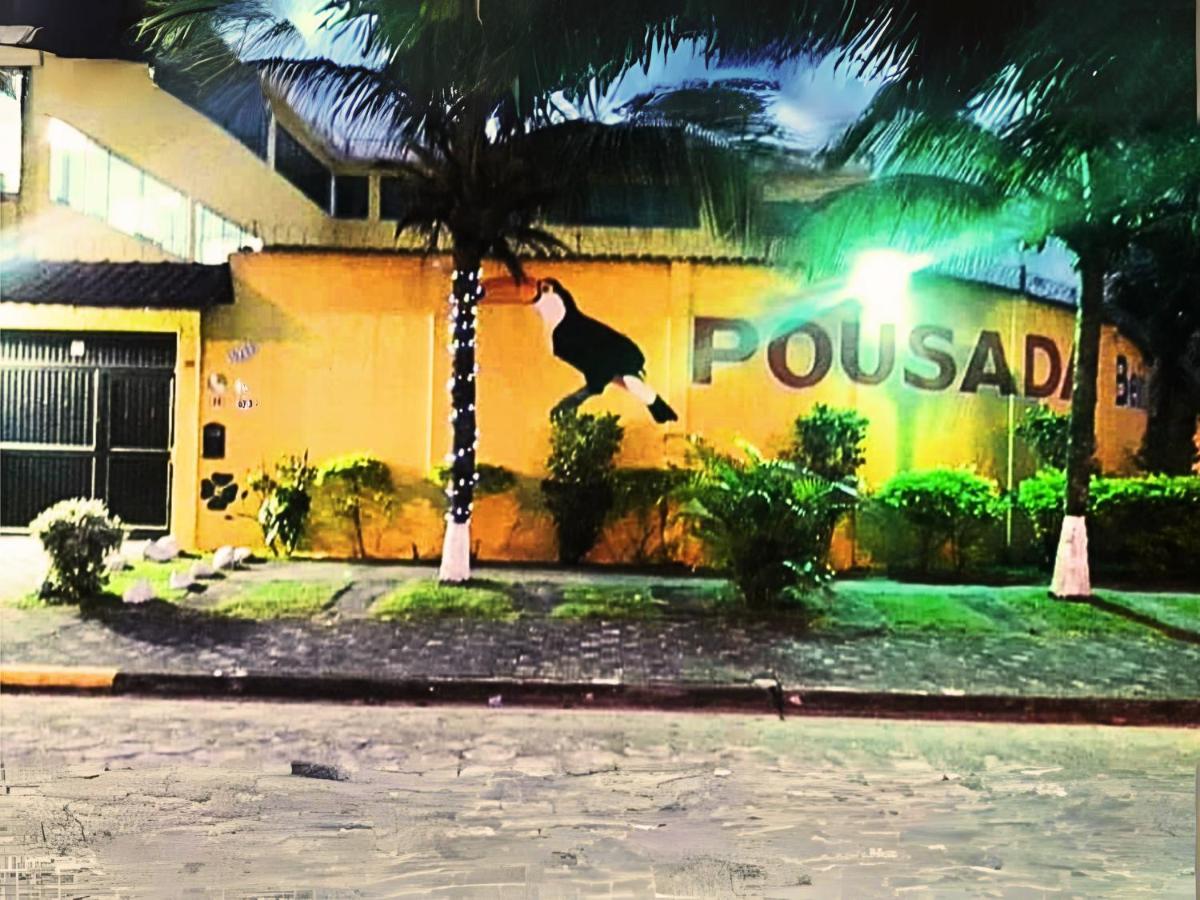 Pousada Beira Mar Mongagua Bagian luar foto